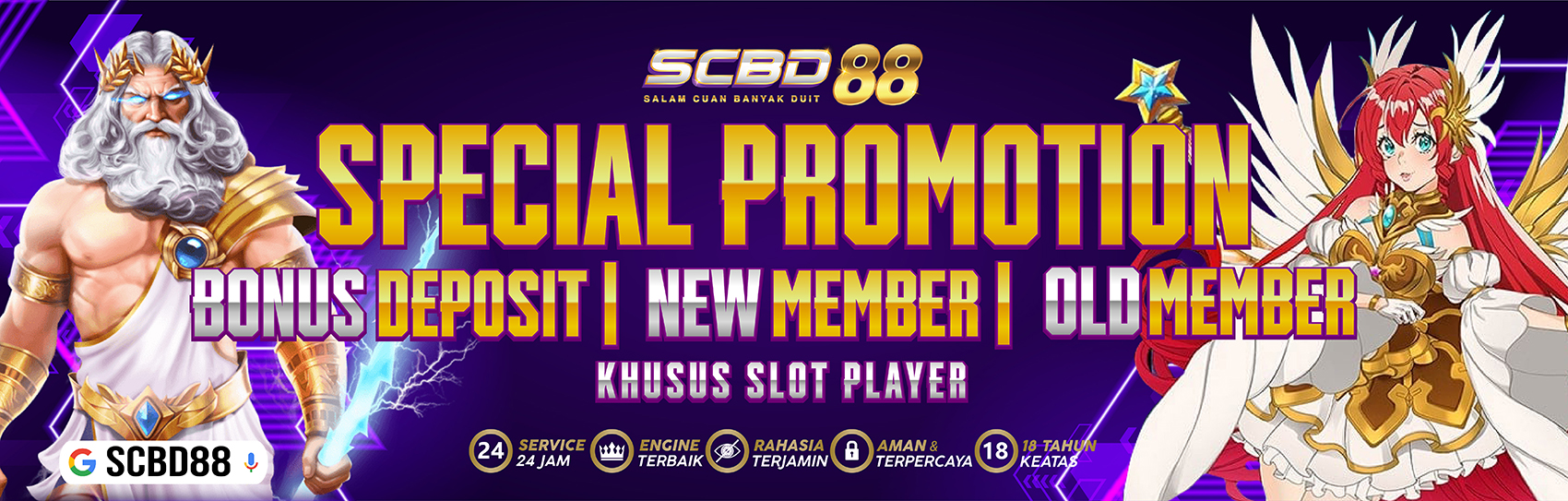 SPECIAL PROMOTION : BONUS NEW MEMBER , BONUS OLD MEMBER , BONUS DEPOSIT