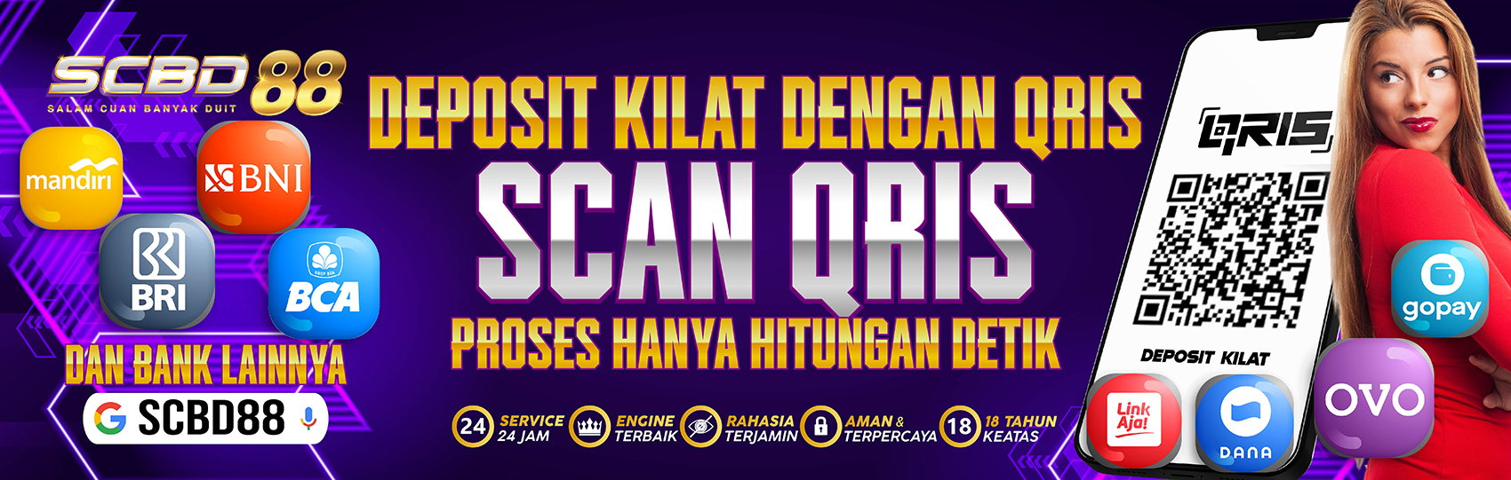 DEPOSIT QRIS PROSES HITUNGAN DETIK