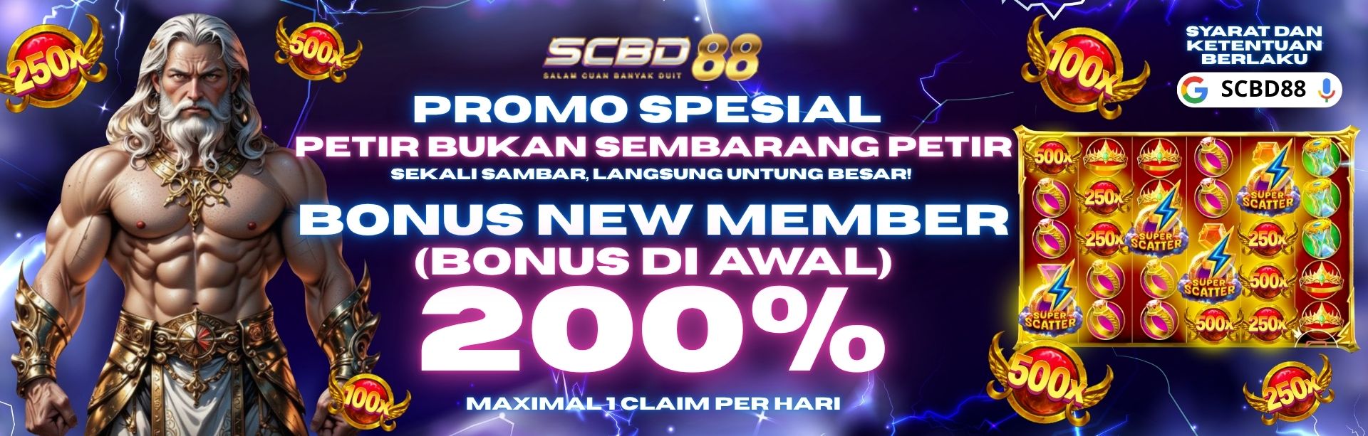 SPECIAL PROMO 200%