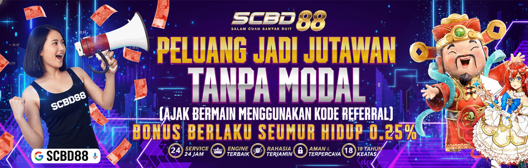 BONUS REFERRAL SCBD88