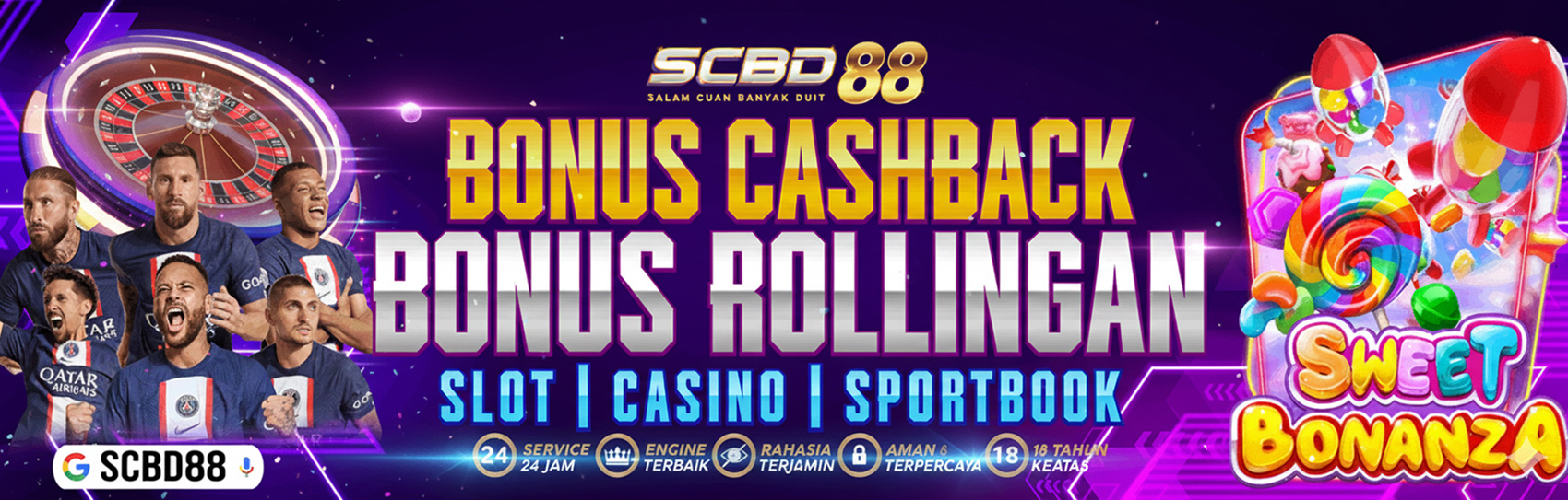 CASHBACK & ROLLINGAN SCBD88