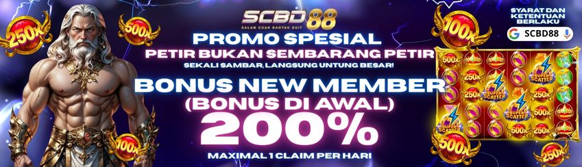 BONUS SPESIAL 200% PETIR BUKAN SEMBARANG PETIR